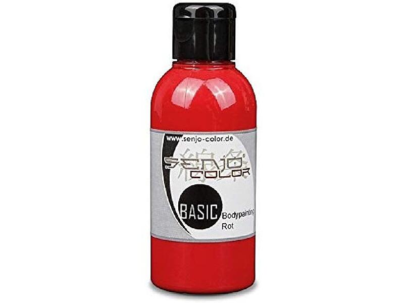 Senjo Color - 2004 - airbrush barva pro face a body painting - Červená 75ml