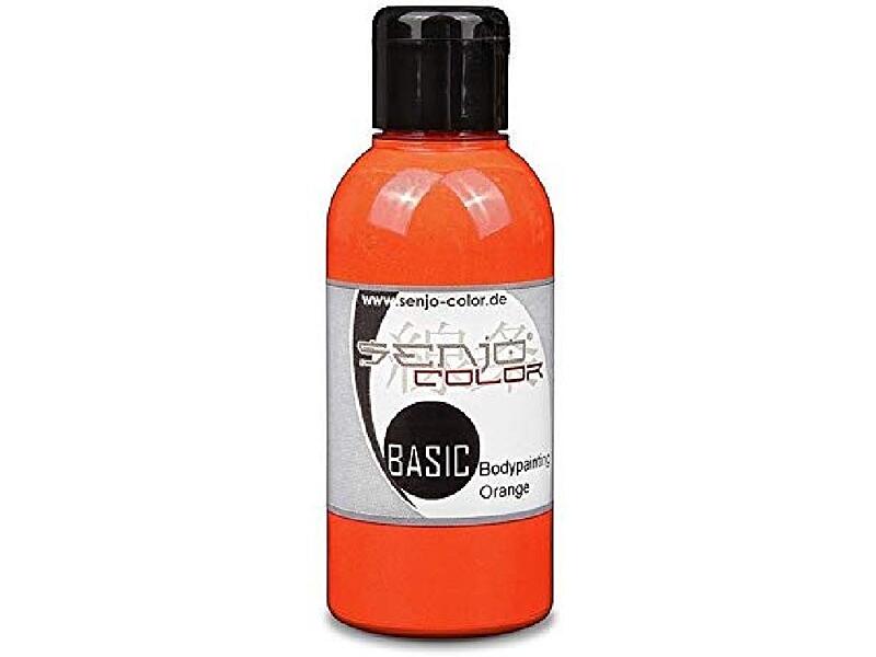 Senjo Color - 2007 - airbrush barva pro face a body painting - Oranžová 75ml