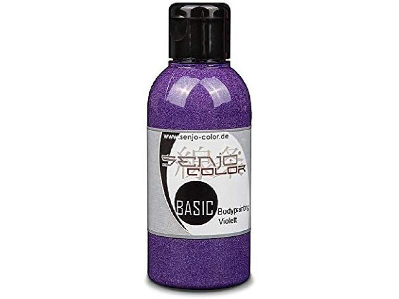 Senjo Color - 2021 - airbrush barva pro face a body painting - Fialová 75ml