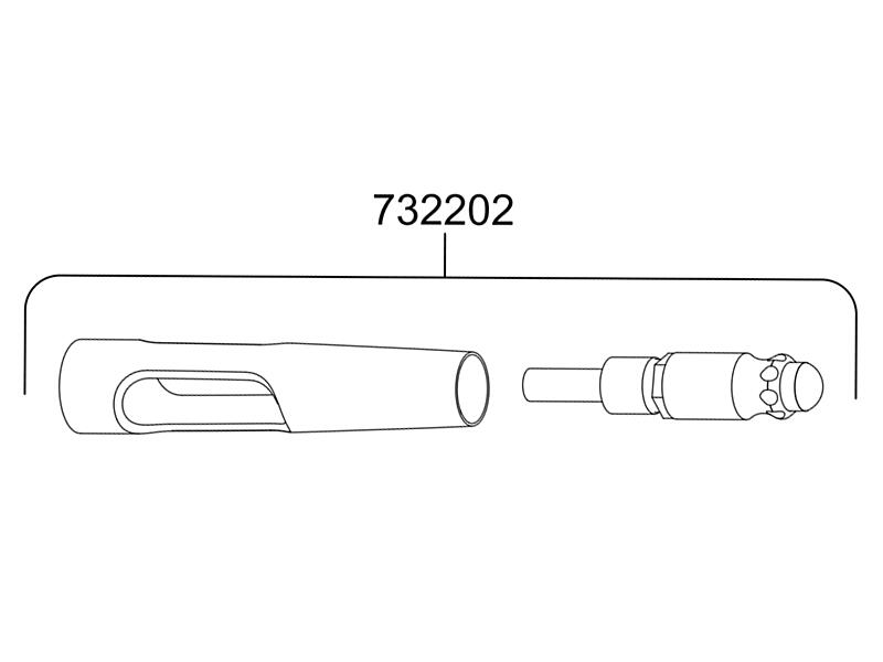 Harder Steenbeck - koncovka pistole s Quick Fix pro Giraldez Infinity 732202