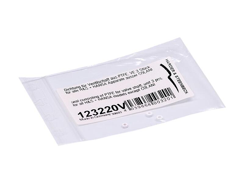Harder Steenbeck - těsnění vzduchového ventilu 123220V
