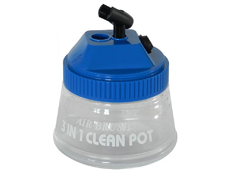 Čistící nádoba se stojanem na pistoli - AD-7612