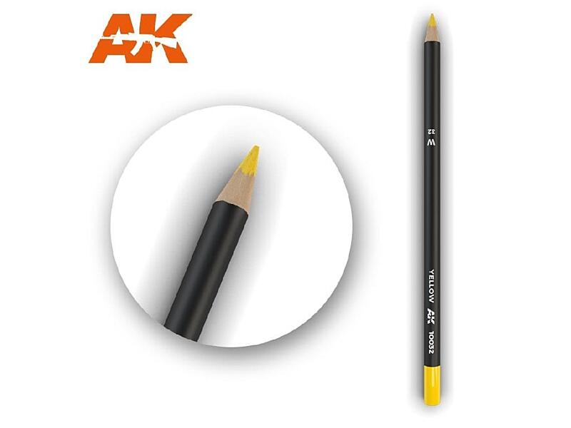 AK Interactive - AK10032 - Akvarelová tužka na odřeniny - Yellow