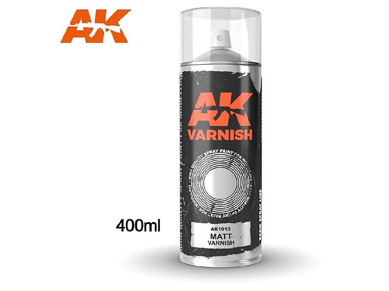 AK Interactive - Matt Varnish - Spray 400ml