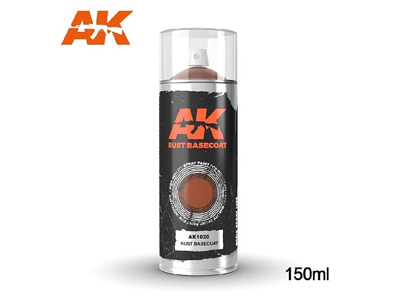 AK Interactive - Rust Basecoat - Spray 150ml