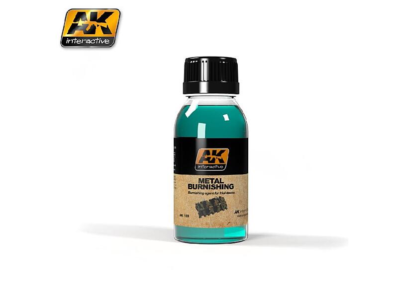 AK Interactive - Metal Burnishing Fluid 100ml.