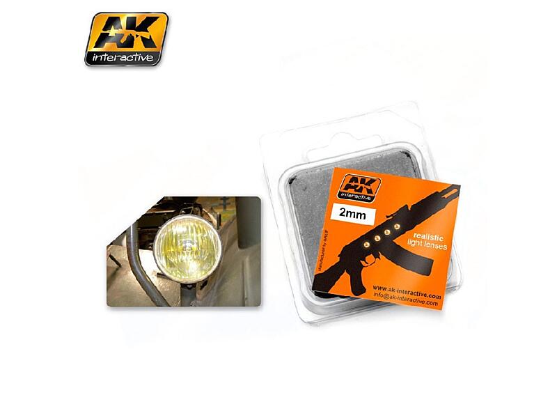 AK Interactive - AK208 - světla - Amber 2 mm