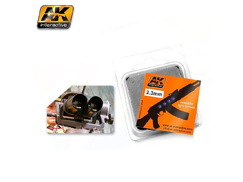 AK Interactive - AK225 - světla - Optic Colour 2,3 mm
