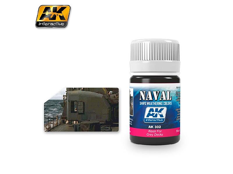 AK Interactive - Wash for Grey Decks