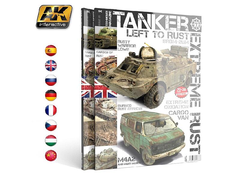 AK Interactive - Tanker 01  Extreme Rust - English