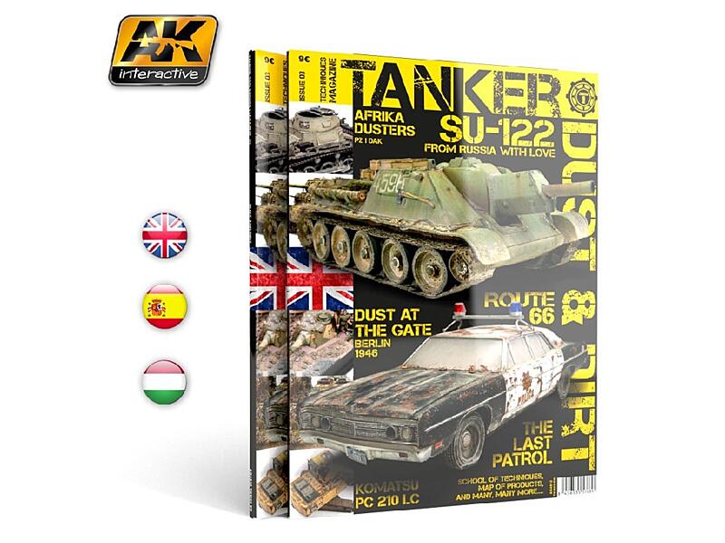 AK Interactive - Tanker 03 Dust and Rust - English