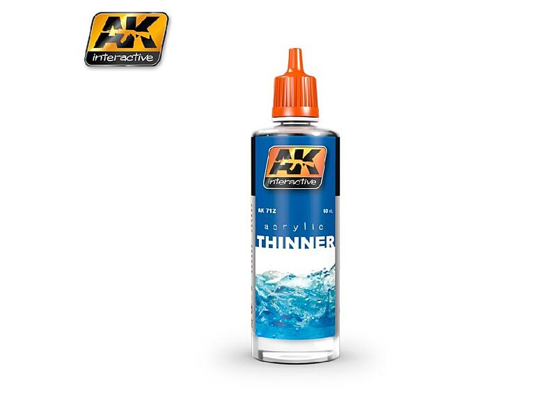 AK Interactive - Acrylic Thinner 60ml.