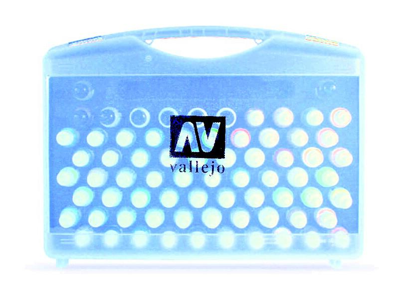 Vallejo - Panzer Aces Set 70174 72 barev Panzer Aces + štětce