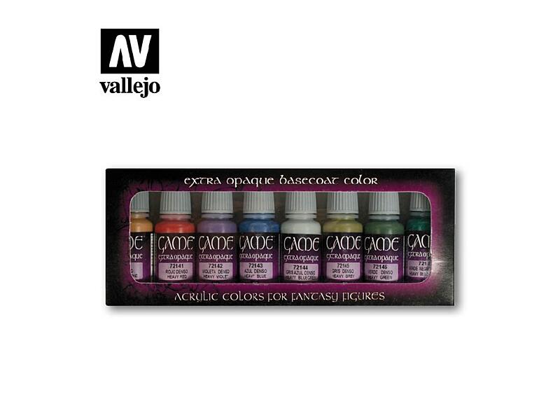 Vallejo - Game Color Set 72294 Extra Opaque Colors 8x17 ml.