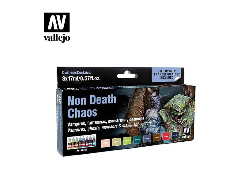Vallejo - Game Color Set 72302 Non Death Chaos by Angel Giraldez 8x17 ml.
