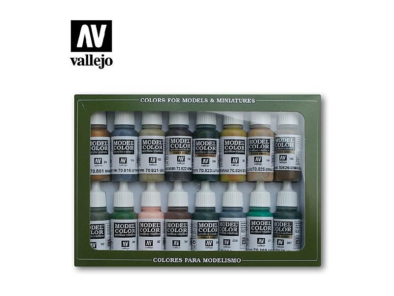 Vallejo - Model Color Set 70114 German Camouflage 16x17 ml.
