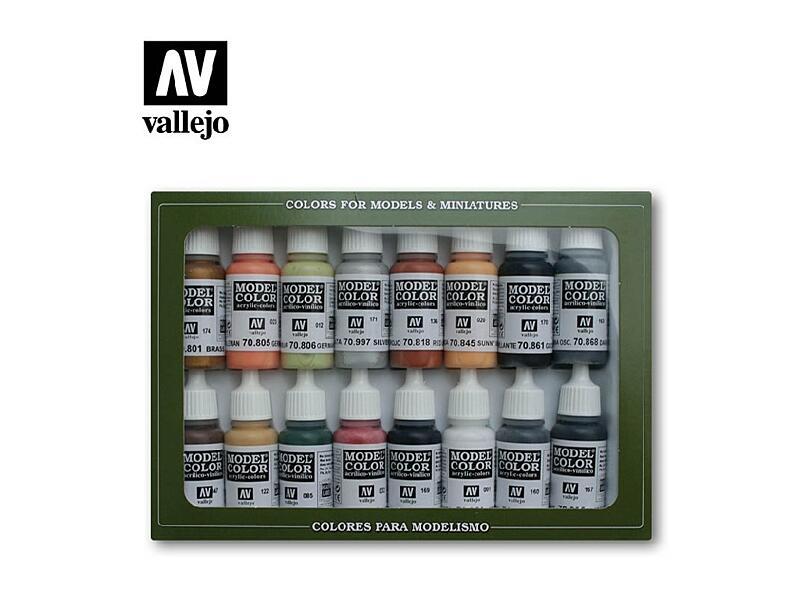 Vallejo - Model Color Set 70107 German Colors WWII 16x17 ml.