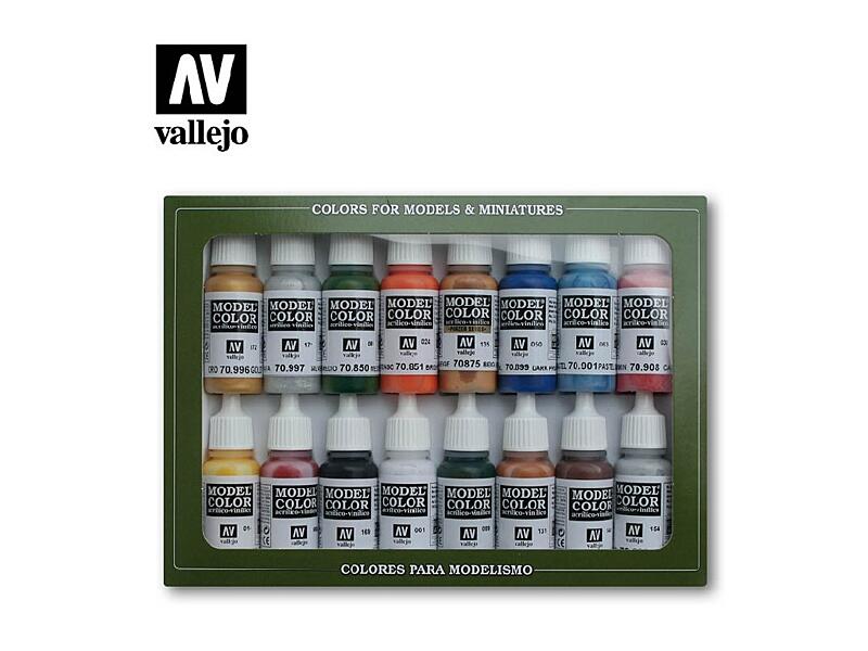 Vallejo - Model Color Set 70101 Folkstone Basics 16x17 ml.
