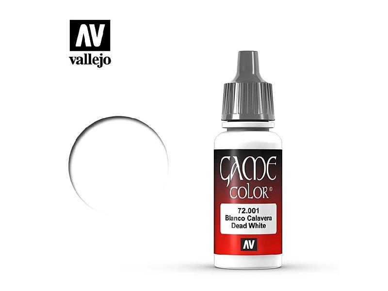 Vallejo - Game Color 72001 Dead White 17 ml.