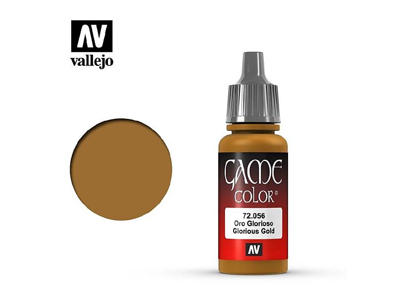 Vallejo - Game Color 72056 Glorious Gold 17 ml.