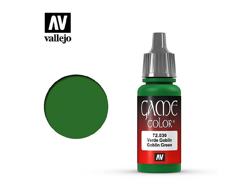 Vallejo - Game Color 72030 Goblin Green 17 ml.