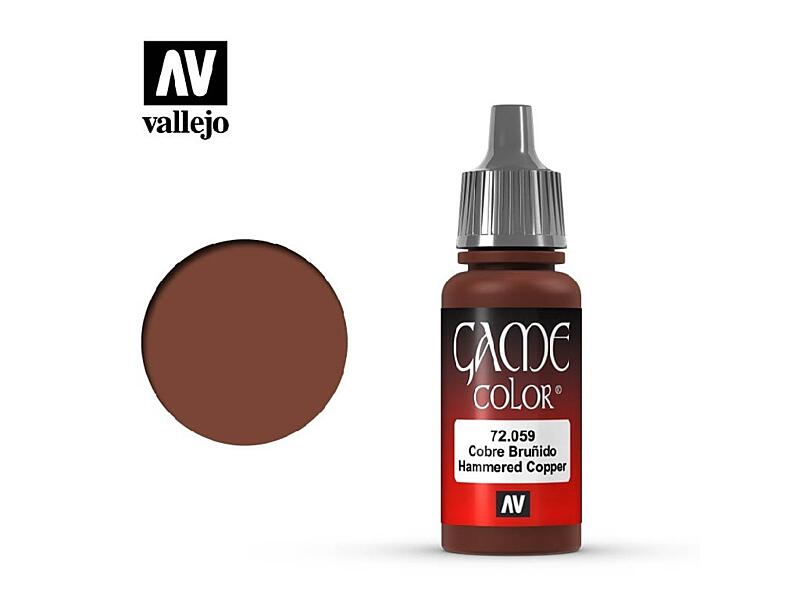 Vallejo - Game Color 72059 Hammered Copper 17 ml.