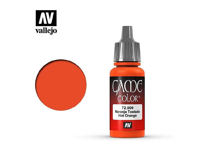 Vallejo - Game Color 72009 Hot Orange 17 ml.