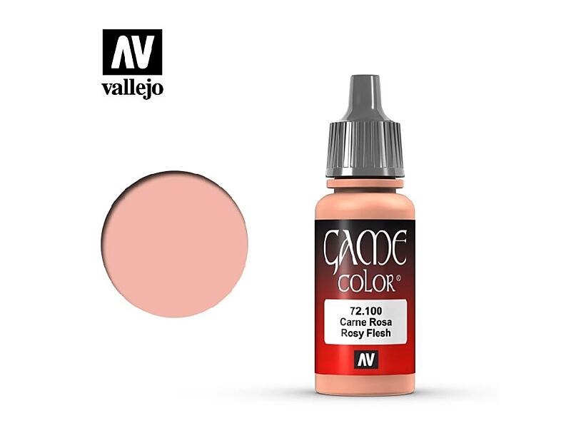 Vallejo - Game Color 72100 Rosy Flesh 17 ml.
