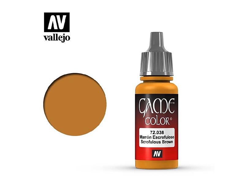 Vallejo - Game Color 72038 Scrofulous Brown 17 ml.