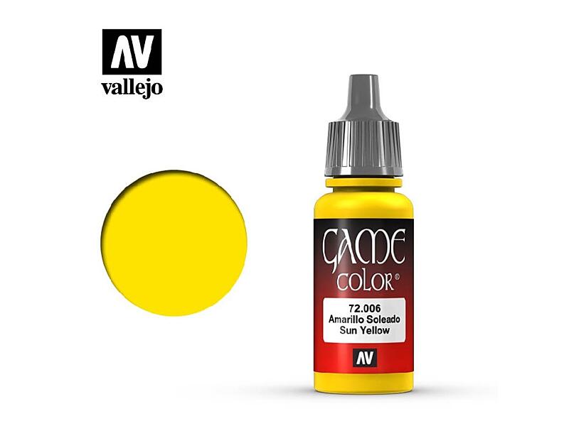 Vallejo - Game Color 72006 Sun Yellow 17 ml.
