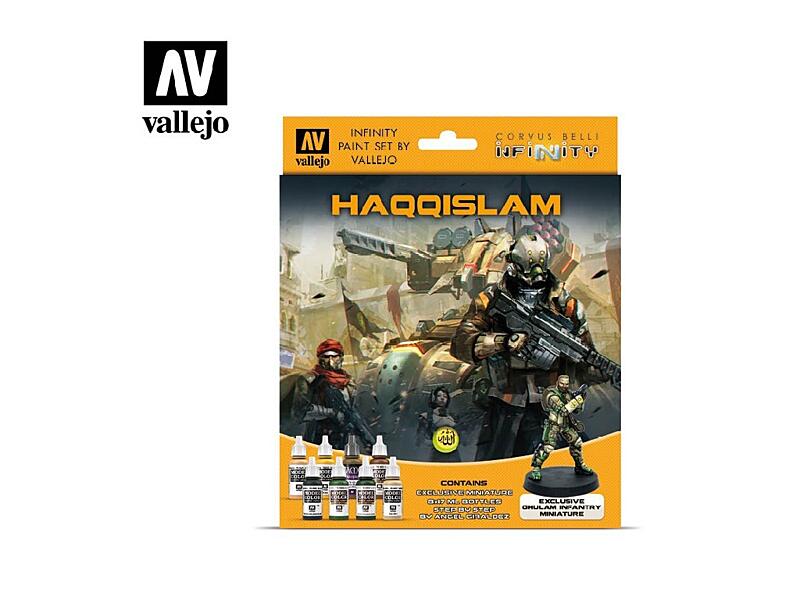 Vallejo - Model Color Set 70237 Haqqislam + figurka 8x17 ml.