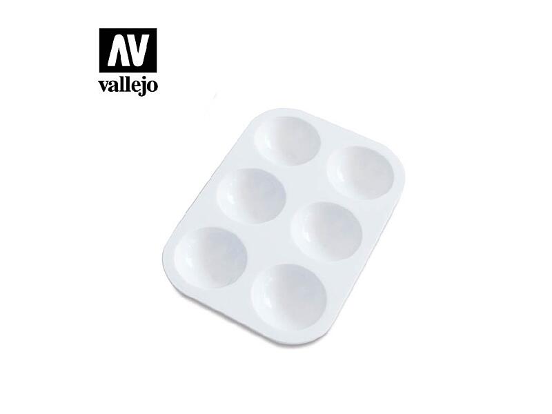 Vallejo - Příslušenství HS120 Malá paleta 13x9 cm.
