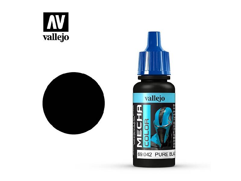 Vallejo - Mecha Color 69042 Pure Black 17 ml.