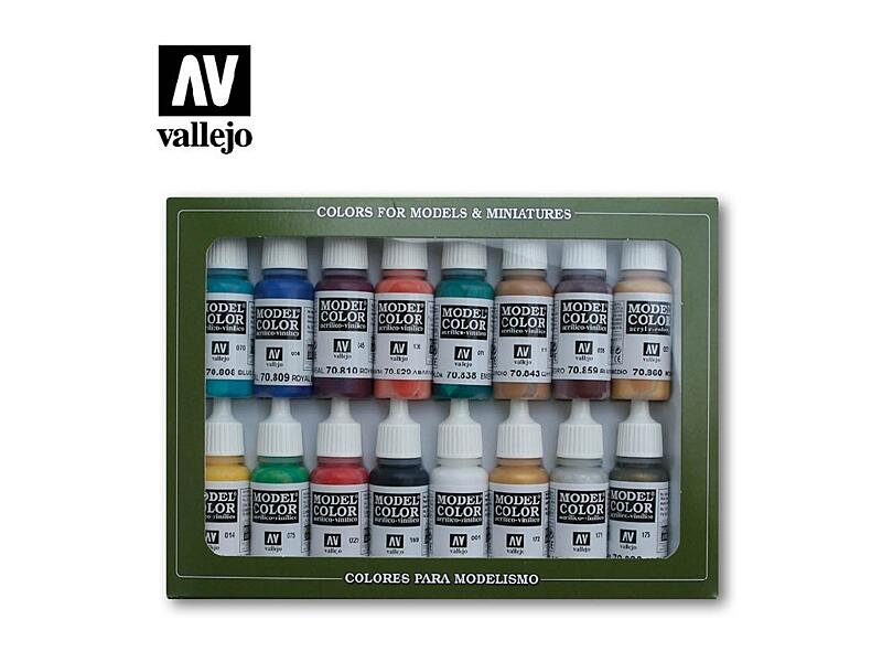 Vallejo - Model Color Set 70142 Medieval Colors 16x17 ml.