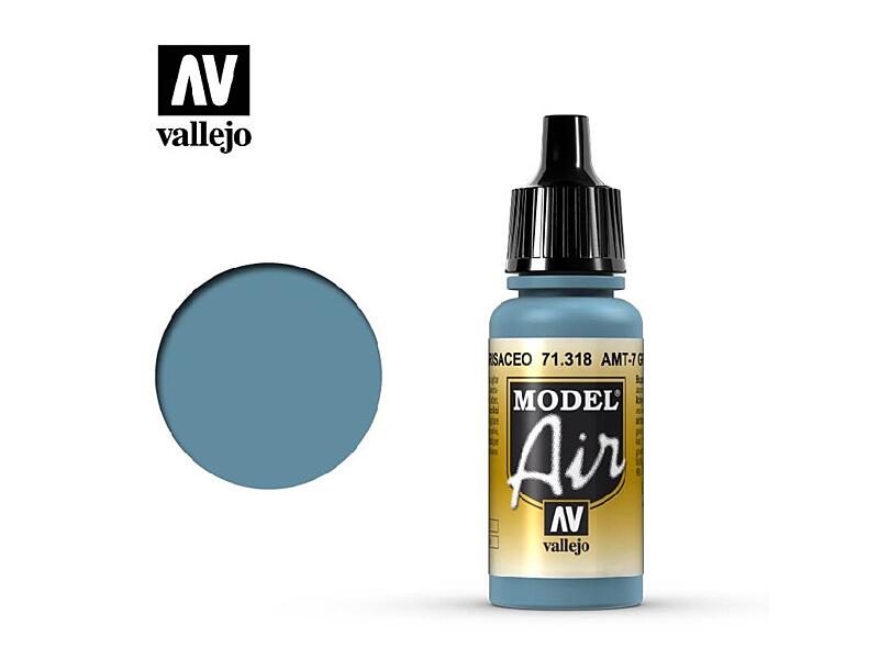 Vallejo - Model Air 71318 AMT-7 Greyish Blue 17 ml.