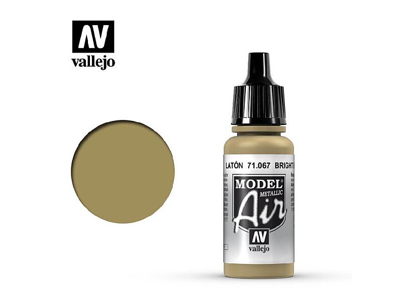 Vallejo - Model Air 71067 Bright Brass 17 ml.
