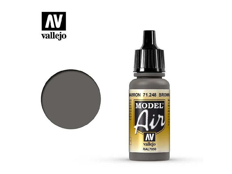 Vallejo - Model Air 71248 Brown Grey 17 ml.