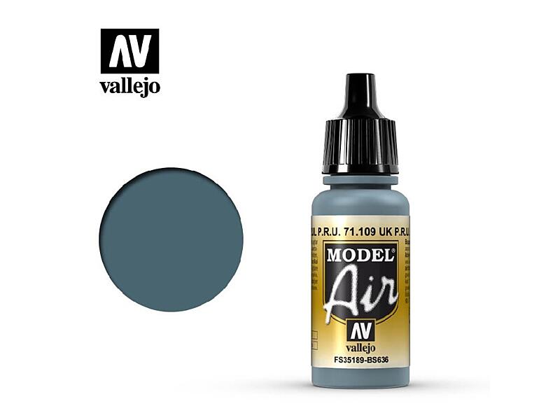 Vallejo - Model Air 71109 Faded P.R.U Blue 17 ml.
