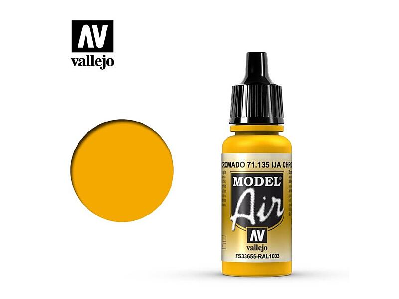 Vallejo - Model Air 71135 IJA Chrome Yellow 17 ml.