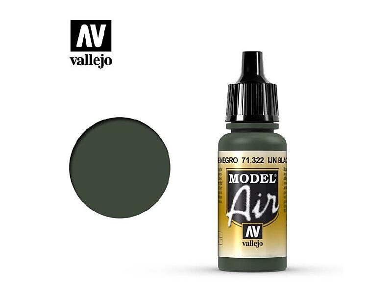 Vallejo - Model Air 71322 IJN Black Green 17 ml.
