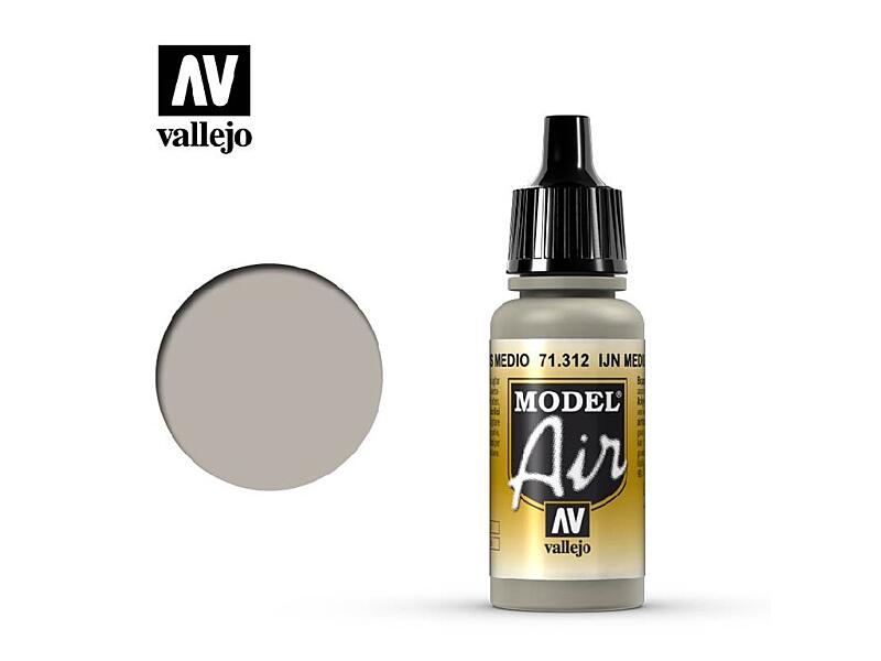 Vallejo - Model Air 71312 IJN Medium Grey 17 ml.