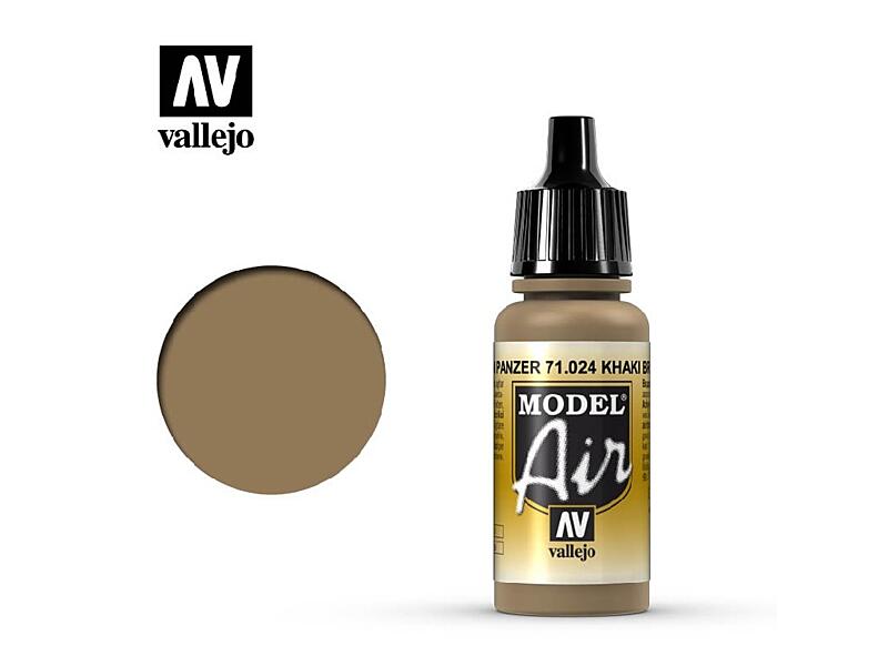 Vallejo - Model Air 71024 Khaki Brown 17 ml.