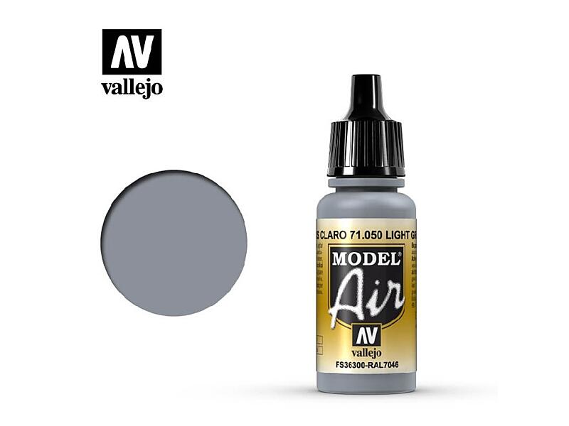 Vallejo - Model Air 71050 Light Grey 17 ml.
