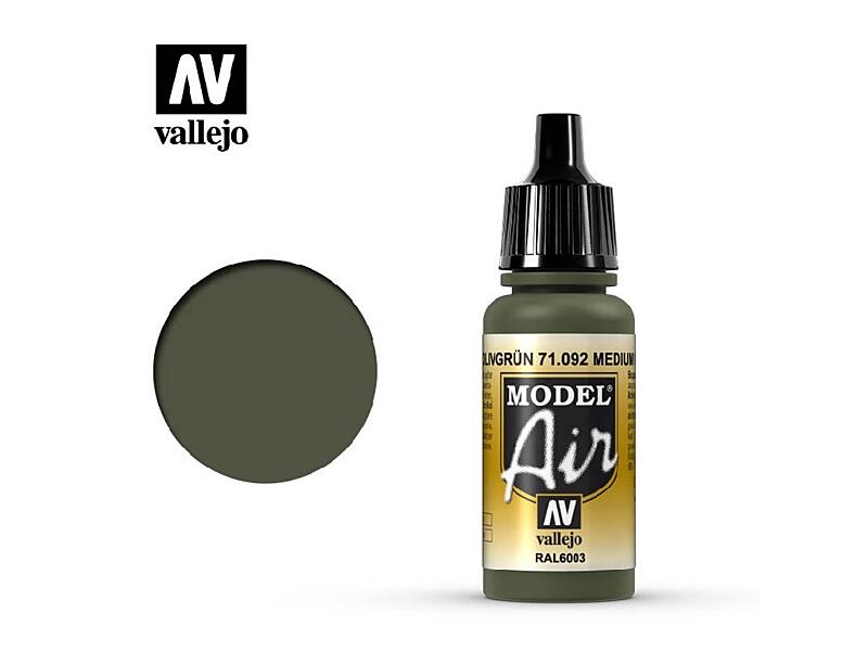 Vallejo - Model Air 71092 Medium Olive 17 ml.