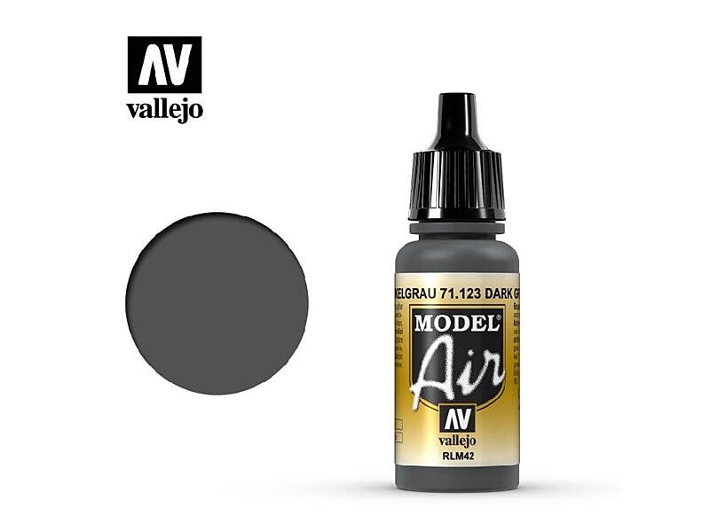 Vallejo - Model Air 71123 Dark Grey RLM42 17 ml.