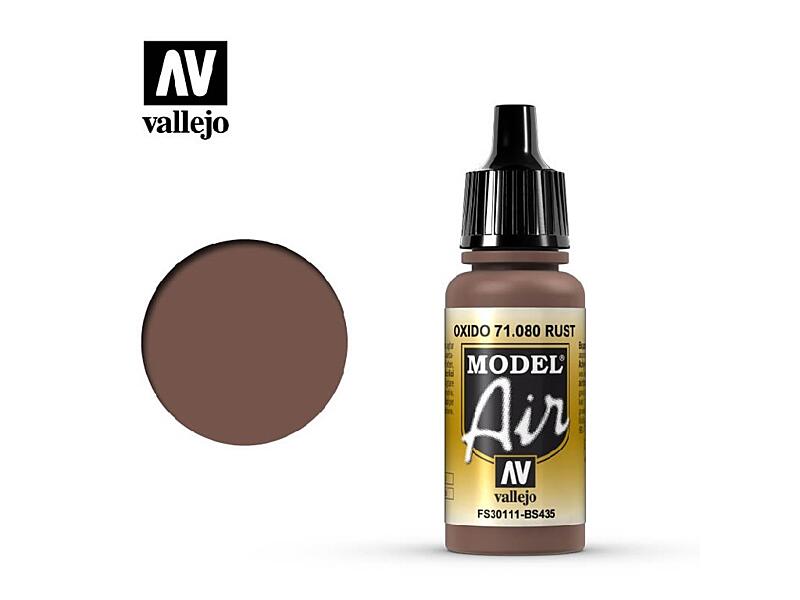 Vallejo - Model Air 71080 Rust 17 ml.
