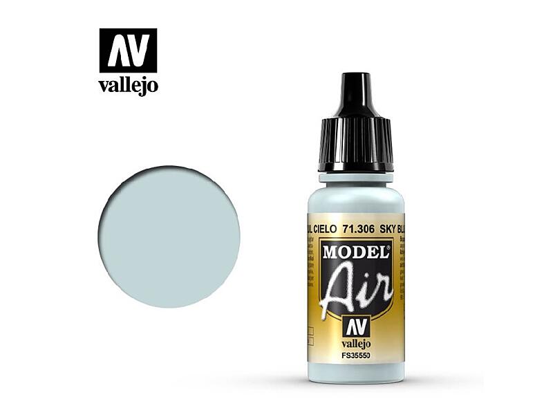 Vallejo - Model Air 71306 Sky Blue 17 ml.