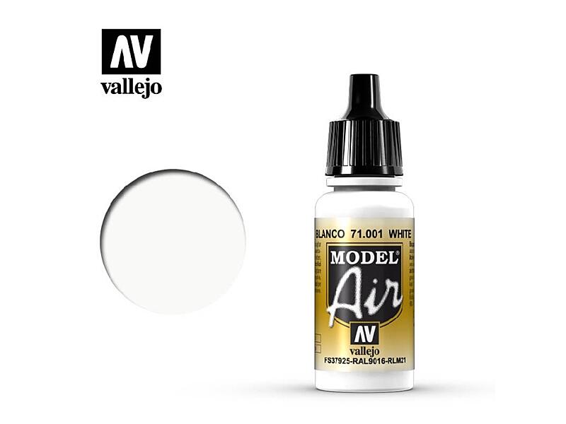 Vallejo - Model Air 71001 White 17 ml.