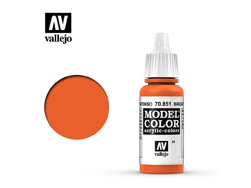 Vallejo - Model Color 24 Bright Orange 17 ml. 70851