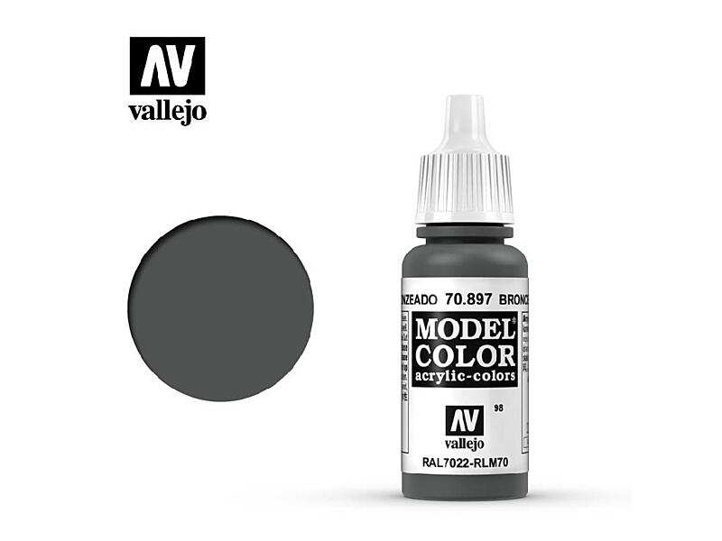 Vallejo - Model Color 98 Bronze Green 17 ml. 70897